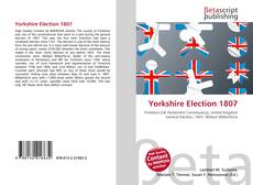 Couverture de Yorkshire Election 1807
