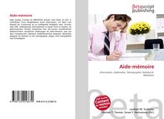 Обложка Aide-mémoire