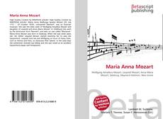 Обложка Maria Anna Mozart