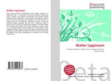 Обложка Walter Lippmann