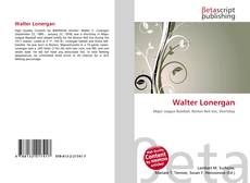 Couverture de Walter Lonergan