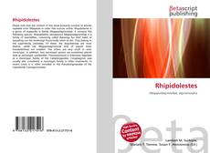 Buchcover von Rhipidolestes