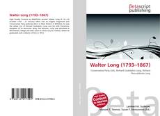 Обложка Walter Long (1793–1867)