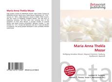 Обложка Maria Anna Thekla Mozar