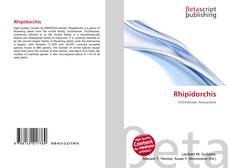 Обложка Rhipidorchis