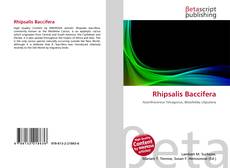 Buchcover von Rhipsalis Baccifera