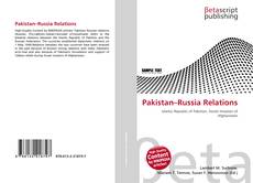 Bookcover of Pakistan–Russia Relations