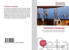Couverture de Yorktown Campaign
