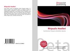 Couverture de Rhipsalis Hoelleri
