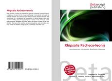 Обложка Rhipsalis Pacheco-leonis