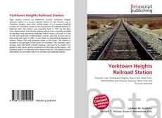 Capa do livro de Yorktown Heights Railroad Station 