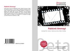 Capa do livro de Pakkinti Ammayi 