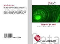 Capa do livro de Rhipsalis Russellii 