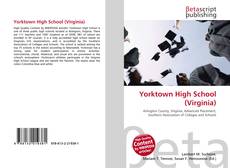 Capa do livro de Yorktown High School (Virginia) 