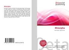 Capa do livro de Rhiscipha 