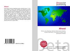 Buchcover von Ahwoi