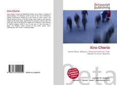 Capa do livro de Xiro Chorio 