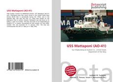 Portada del libro de USS Mattaponi (AO-41)