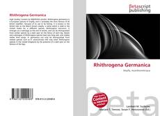 Capa do livro de Rhithrogena Germanica 