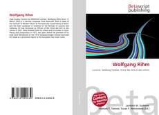 Buchcover von Wolfgang Rihm