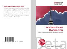 Buchcover von Saint-Martin-des-Champs, Cher