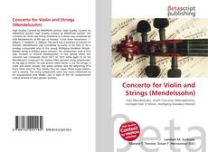 Concerto for Violin and Strings (Mendelssohn)的封面