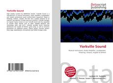 Обложка Yorkville Sound