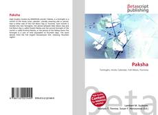 Capa do livro de Paksha 
