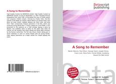 Buchcover von A Song to Remember