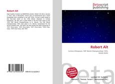 Buchcover von Robert Alt