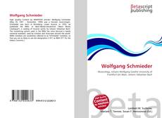 Couverture de Wolfgang Schmieder