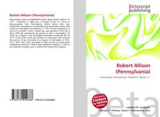 Обложка Robert Allison (Pennsylvania)