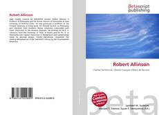 Обложка Robert Allinson