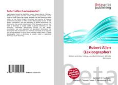 Capa do livro de Robert Allen (Lexicographer) 
