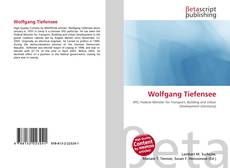 Обложка Wolfgang Tiefensee