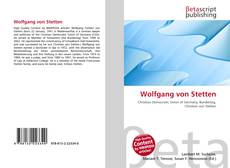 Copertina di Wolfgang von Stetten