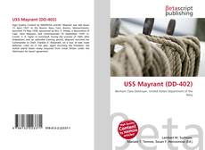 Copertina di USS Mayrant (DD-402)