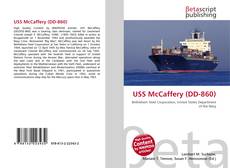 Bookcover of USS McCaffery (DD-860)
