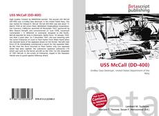 Copertina di USS McCall (DD-400)