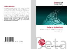 Copertina di Palace Rebellion