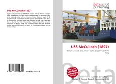 Capa do livro de USS McCulloch (1897) 