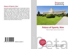 Capa do livro de Palace of Sports, Kiev 