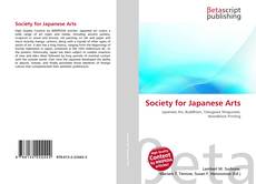 Couverture de Society for Japanese Arts