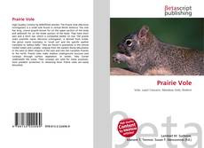 Обложка Prairie Vole