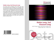 Bookcover of Walter Long, 2nd Viscount Long