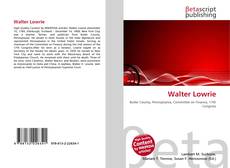 Обложка Walter Lowrie