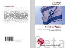 Bookcover of Yose ben Yoezer