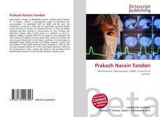 Buchcover von Prakash Narain Tandon