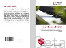 Couverture de Mary Louise Boehm