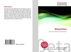 Portada del libro de Rhizochilus